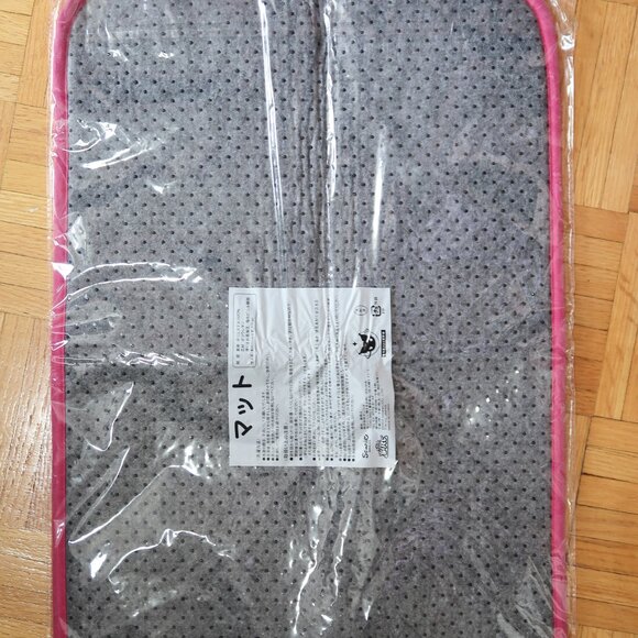 Kuromi Japanese Bath Mat from Sanrio Puroland Tama, Tokyo, Japan - Picture 3 of 5